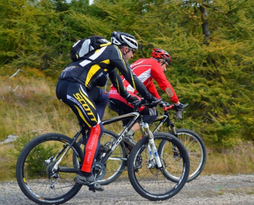 MTB Bikes fahren am Edersee